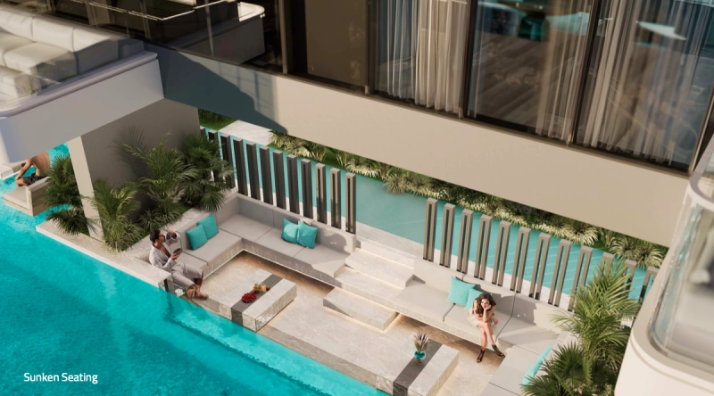 2-Zimmer-Wohnung mit Wintergarten in REEF Al Furjan