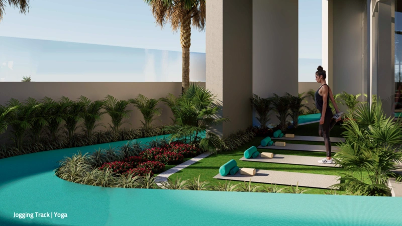 2-Zimmer-Wohnung mit Wintergarten in REEF Al Furjan