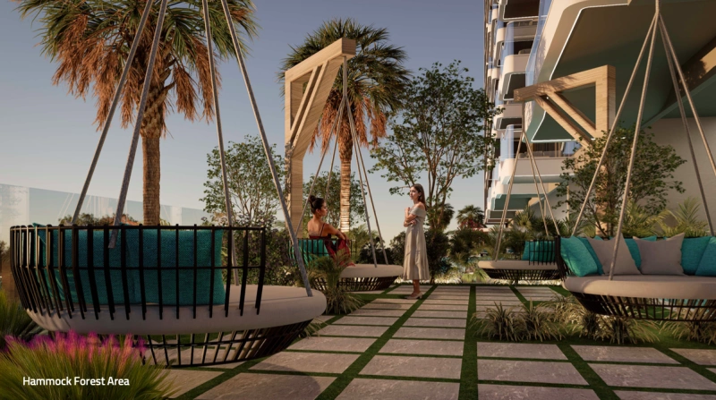 2-Zimmer-Wohnung mit Wintergarten in REEF Al Furjan