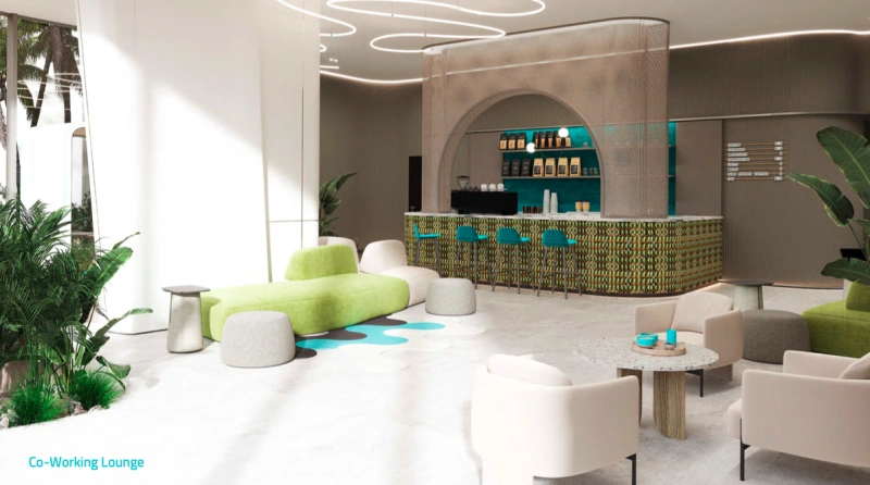 2-Zimmer-Wohnung mit Wintergarten in REEF Al Furjan