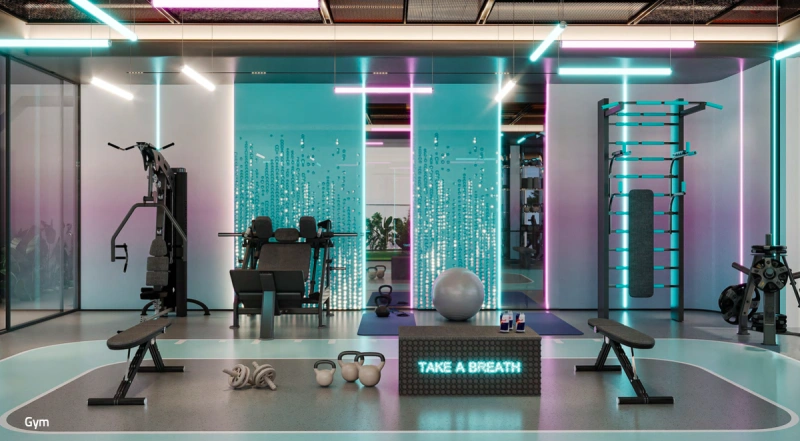 2-Zimmer-Wohnung mit Wintergarten in REEF Al Furjan