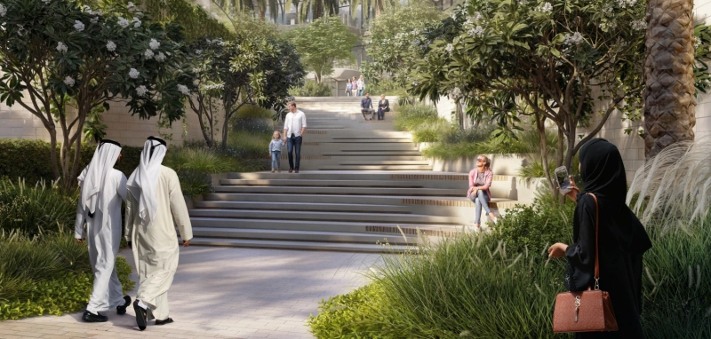 Atemberaubende Zwei-Zimmer-Wohnung mit Pool und Panoramablick