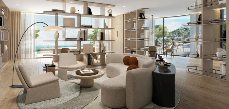 Atemberaubende Zwei-Zimmer-Wohnung mit Pool und Panoramablick