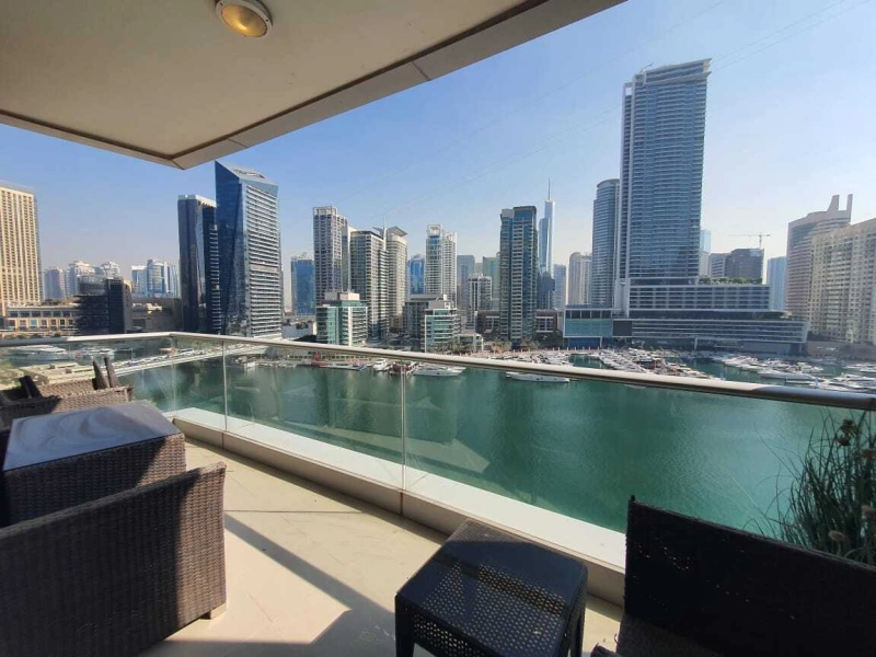 Luxuriöses 4-Zimmer-Apartment in Paloma Tower mit atemberaubendem Blick auf Dubai Marina
