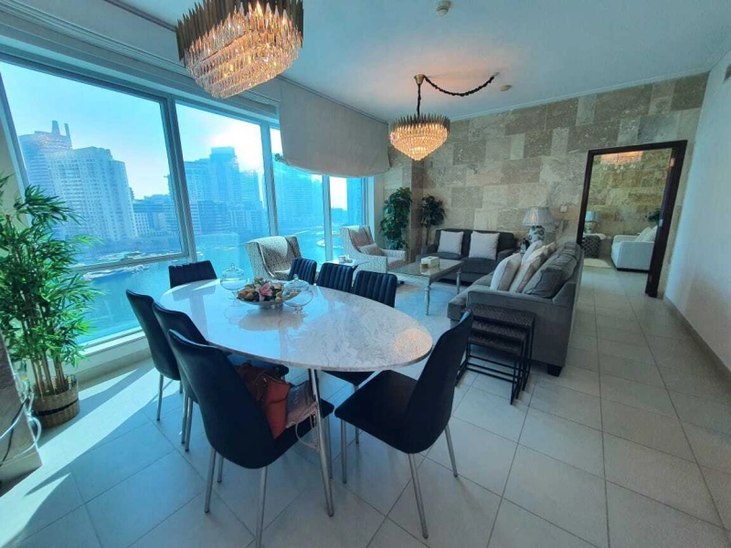 Luxuriöses 4-Zimmer-Apartment in Paloma Tower mit atemberaubendem Blick auf Dubai Marina