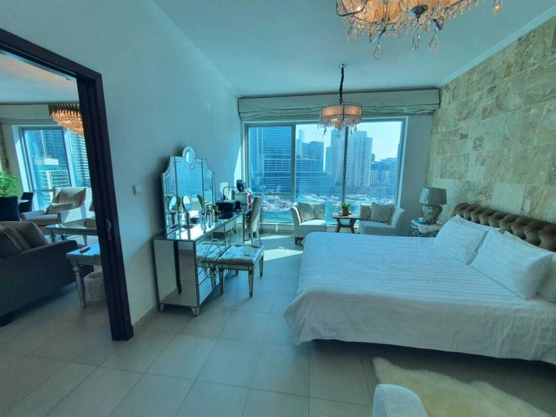 Luxuriöses 4-Zimmer-Apartment in Paloma Tower mit atemberaubendem Blick auf Dubai Marina