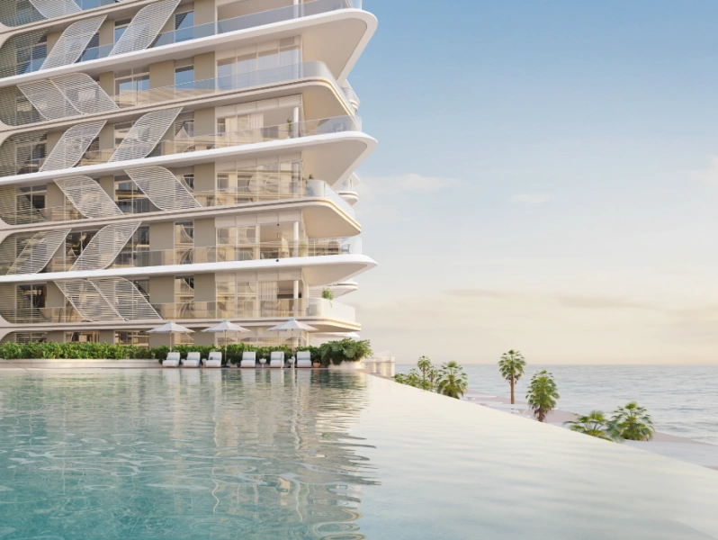 Elegantes Apartment mit 2 Schlafzimmern direkt am Strand