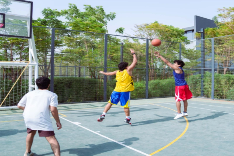 Maison de ville de quatre chambres