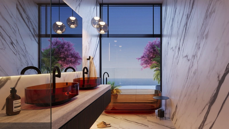 Elegante Luxuswohnung mit 2 Schlafzimmern direkt am Strand - Pure Lebensqualität!