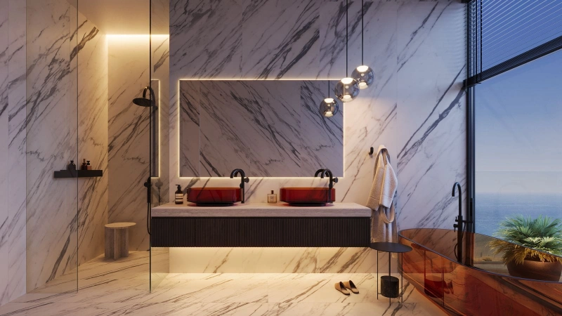 Elegante Luxuswohnung mit 2 Schlafzimmern direkt am Strand - Pure Lebensqualität!