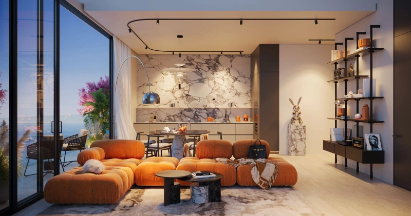 Elegante Luxuswohnung mit 2 Schlafzimmern direkt am Strand - Pure Lebensqualität!