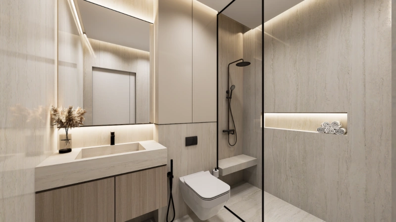 Schicke 1-Zimmer-Wohnung mit modernem Design