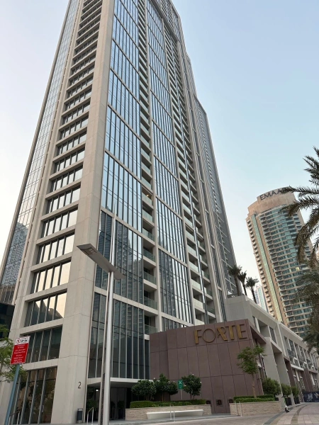 Luxuriöse 3-Zimmer-Wohnung mit Meerblick im Forte Tower 1, Downtown mit Blick auf Address Sky
