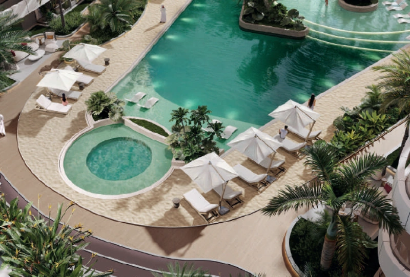 Geräumige 1-Zimmer-Wohnung mit großem Grundriss.