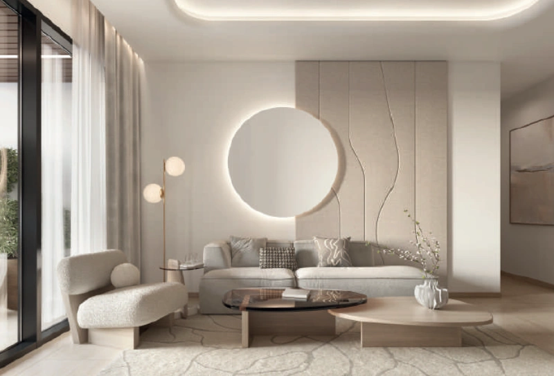 Geräumige 1-Zimmer-Wohnung mit großem Grundriss.