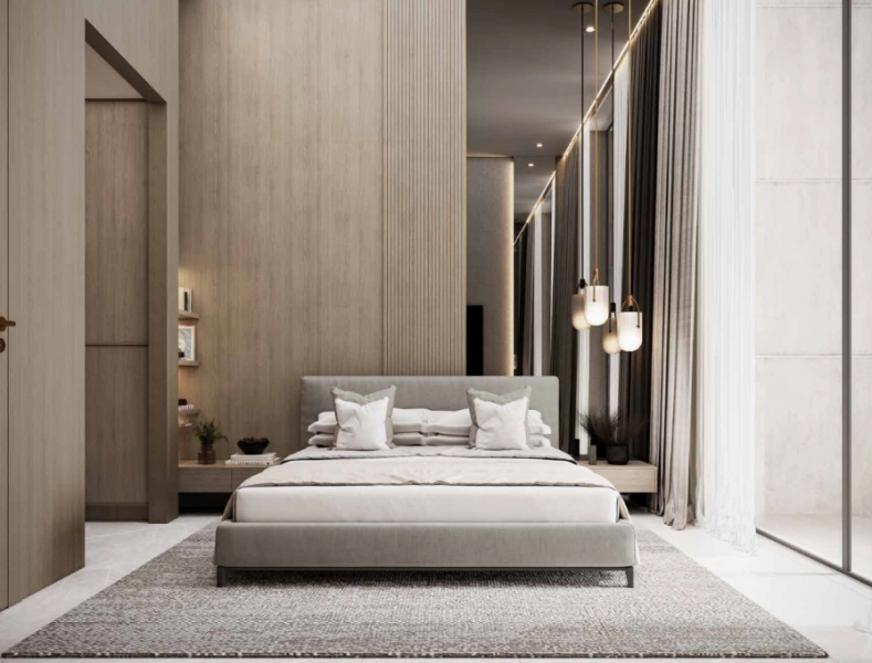 Luxuriöse 3-Zimmer Wohnung mit Zimmer für das Dienstpersonal und eigenem Bad – Großzügiges Layout