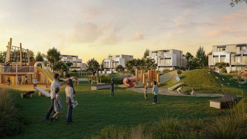 Luxuriöse Villa mit 4 Schlafzimmern, Hausmädchenzimmer und eigenem Bad, Zugang zum Golfplatz