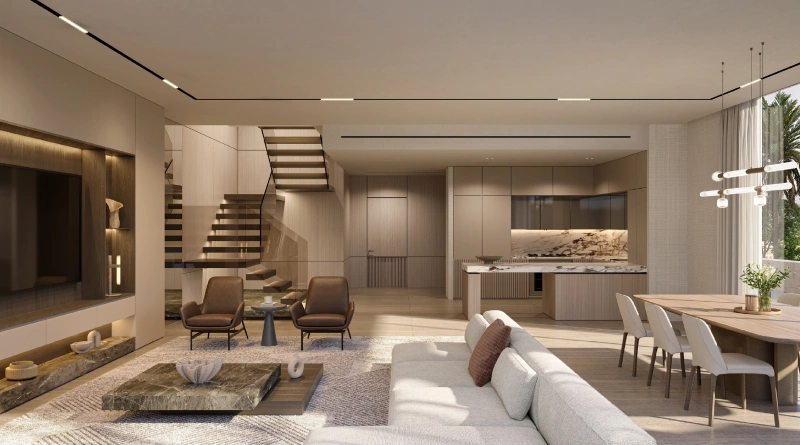 Luxuriöse Villa mit 4 Schlafzimmern, Hausmädchenzimmer und eigenem Bad, Zugang zum Golfplatz