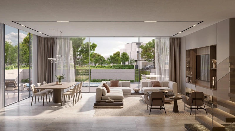 Luxuriöse Villa mit 4 Schlafzimmern, Hausmädchenzimmer und eigenem Bad, Zugang zum Golfplatz