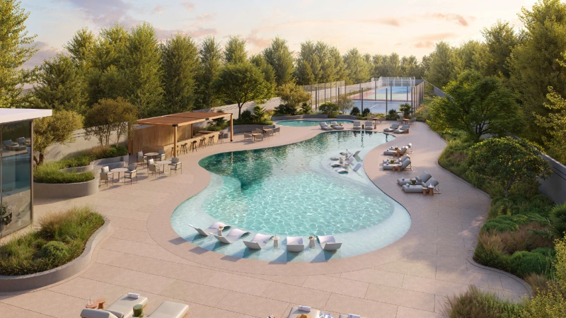 Luxuriöse Villa mit 4 Schlafzimmern, Hausmädchenzimmer und eigenem Bad, Zugang zum Golfplatz