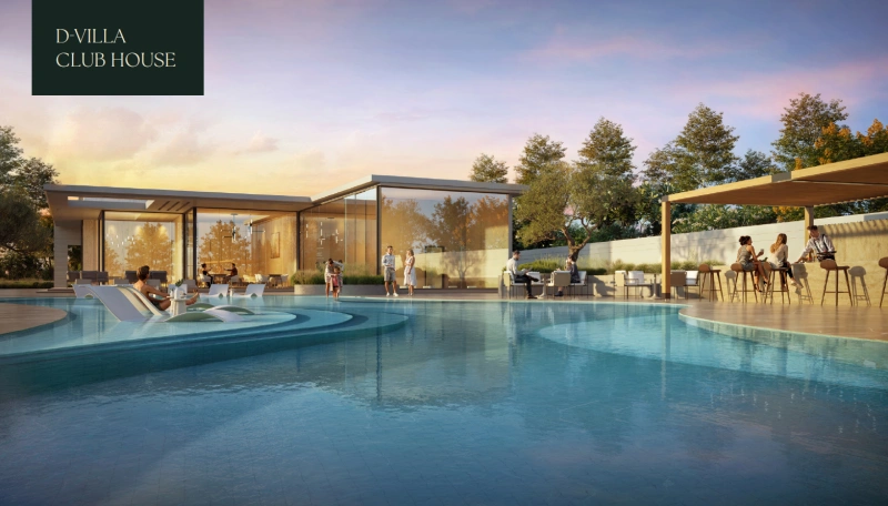 Luxuriöse Villa mit 4 Schlafzimmern, Hausmädchenzimmer und eigenem Bad, Zugang zum Golfplatz