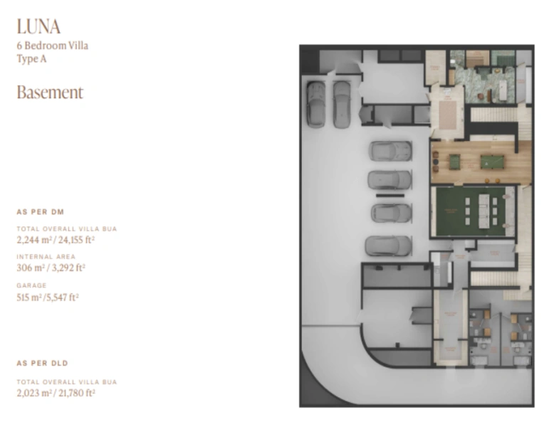 Atemberaubende Villa mit sechs Schlafzimmern und modernem Design