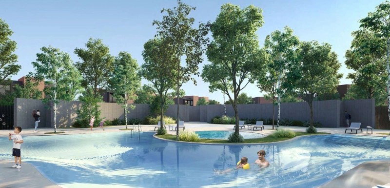 Luxuriöse 6-Zimmer-Villa mit privatem Pool, modernem Design und separatem Dienstpersonalbereich