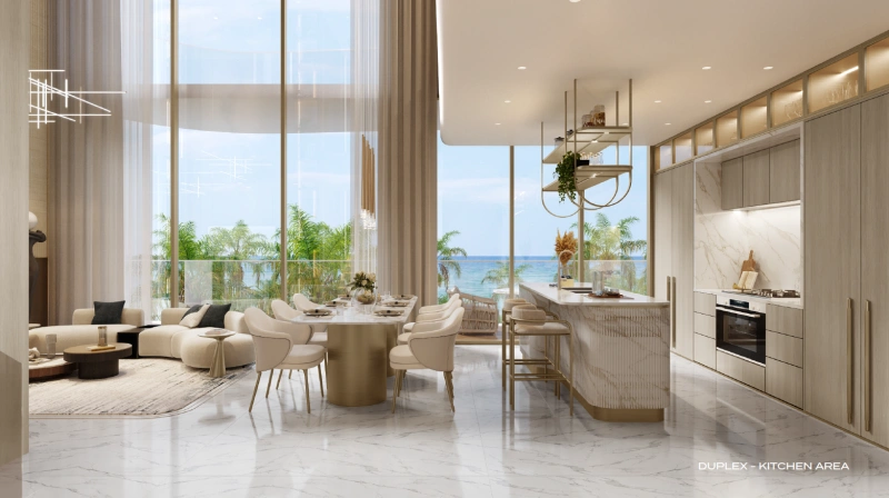 Exklusives Duplex-Apartment mit 3 Schlafzimmern und Meerblick - Luxuriöses Wohnen am Wasser!