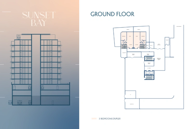 Exklusives Duplex-Apartment mit 3 Schlafzimmern und Meerblick - Luxuriöses Wohnen am Wasser!