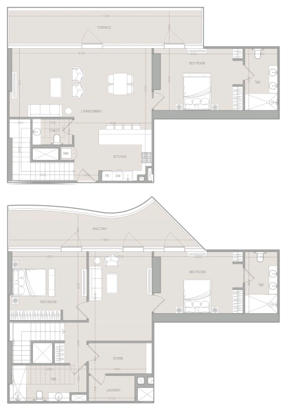 3-Bedroom Apartment in "A1LA RESIDENCE"