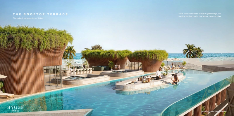 Eleganz am Strand: Luxuriöses Studio-Apartment mit atemberaubender Aussicht