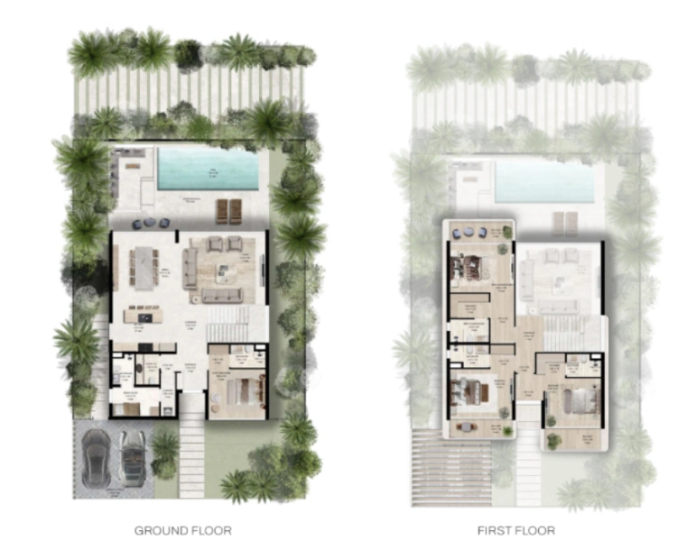 Luxuriöse Villa mit vier Schlafzimmern, modernem Design und atemberaubender Aussicht