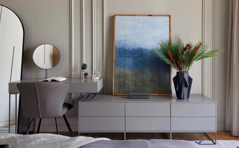 Moderne 1-Zimmer Wohnung mit Meerblick auf Bluewaters Island!