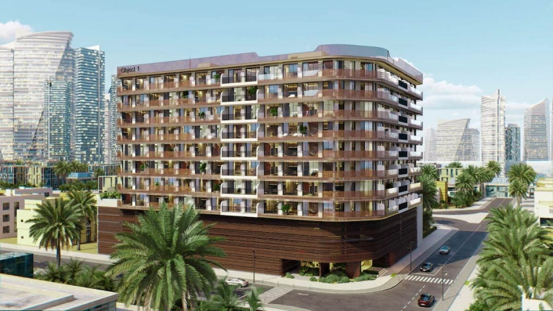 1-Schlafzimmer-Wohnung in "EVERGR1N HOUSE"