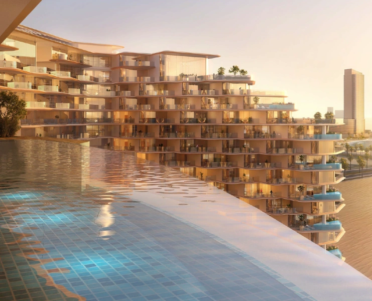 Luxuriöses Strandapartment mit einem Schlafzimmer in einem Inselresort-Wohnen am Meer, Eleganz pur!