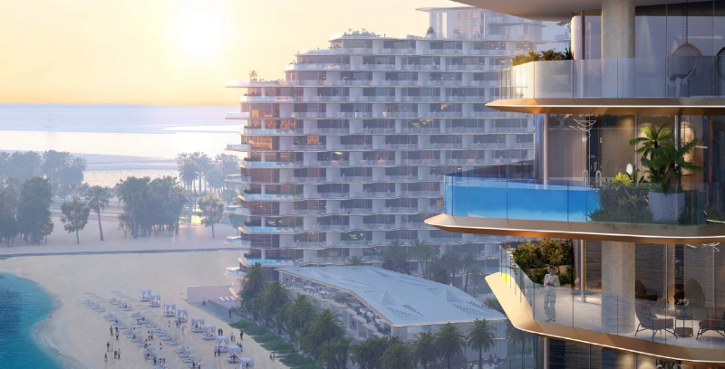 Luxuriöses Strandapartment mit einem Schlafzimmer in einem Inselresort-Wohnen am Meer, Eleganz pur!