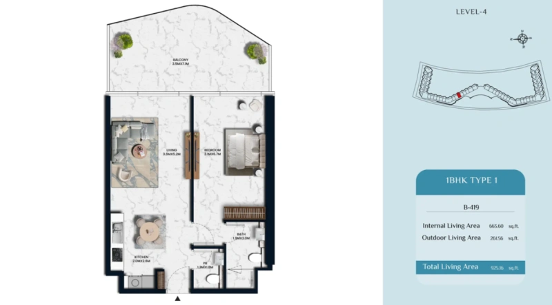 Luxuriöses Strandapartment mit einem Schlafzimmer in einem Inselresort-Wohnen am Meer, Eleganz pur!