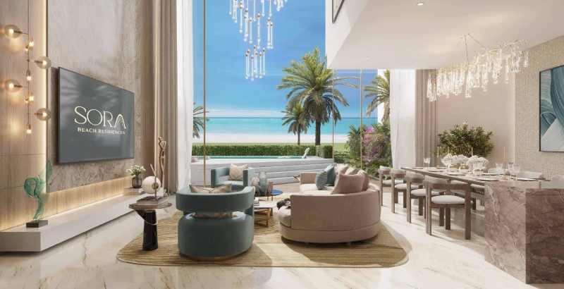 Luxuriöses Strandapartment mit einem Schlafzimmer in einem Inselresort-Wohnen am Meer, Eleganz pur!