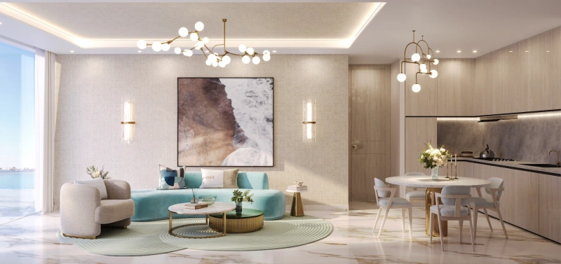 Luxuriöses Strandapartment mit einem Schlafzimmer in einem Inselresort-Wohnen am Meer, Eleganz pur!