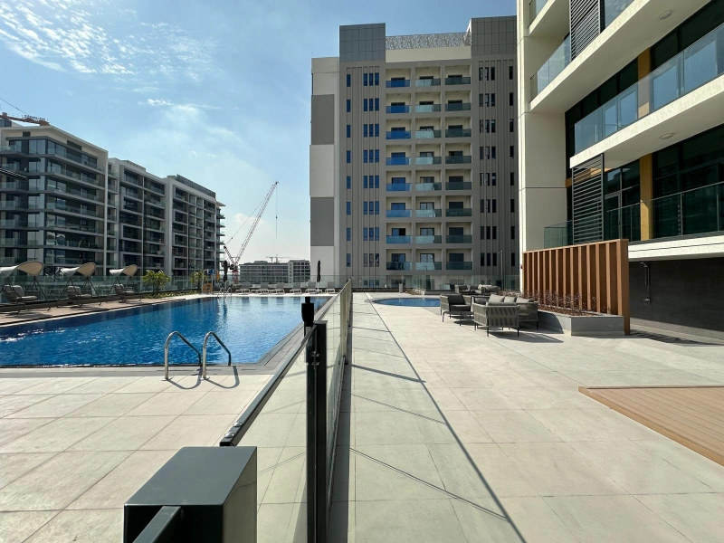 Luxuriöses 2-Zimmer-Apartment mit Blick auf Burj Khalifa in Prive Residence Dubai Hills