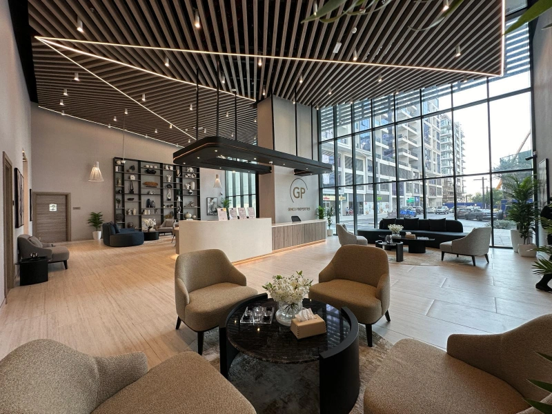 Luxuriöses 2-Zimmer-Apartment mit Blick auf Burj Khalifa in Prive Residence Dubai Hills