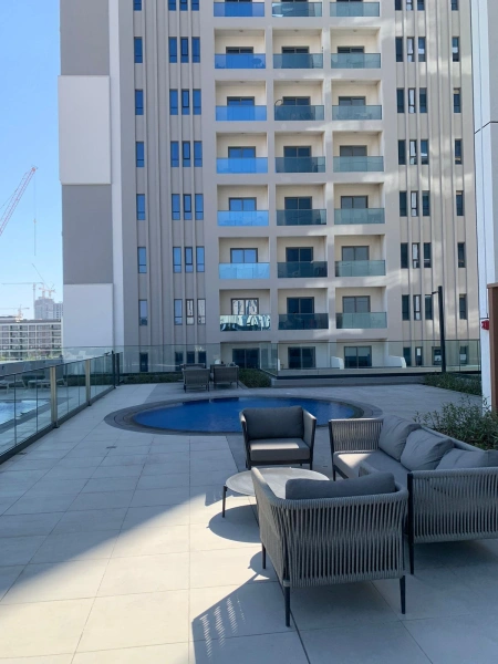 Luxuriöses 2-Zimmer-Apartment mit Blick auf Burj Khalifa in Prive Residence Dubai Hills