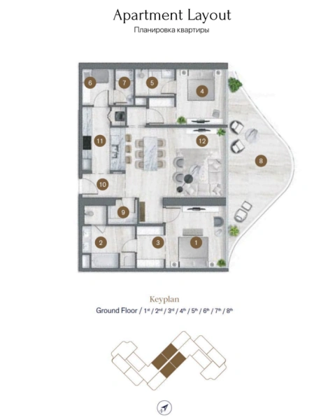 Luxuriöses 2-Zimmer Hotel-Apartment mit exklusivem Wohnkomfort. Luxus pur!