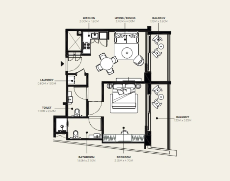 Gemütliches 1-Zimmer-Apartment in ikonischem Stadtviertel. Perfekte Lage für urbane Erkundungen.