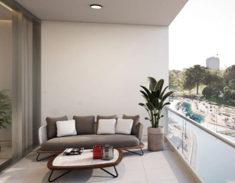 Stilvolle Ein-Zimmer-Wohnung mit modernem Design