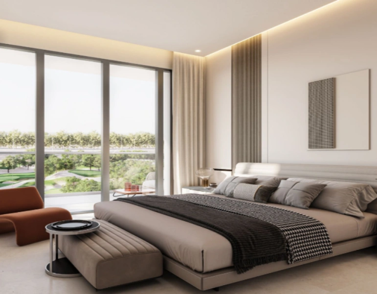Stilvolle Ein-Zimmer-Wohnung mit modernem Design