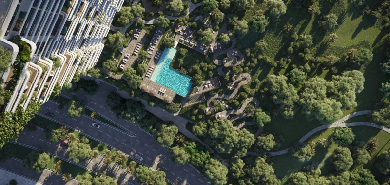 Luxuriöses Strandapartment mit zwei Schlafzimmern - Eleganz und Meerblick vereint!