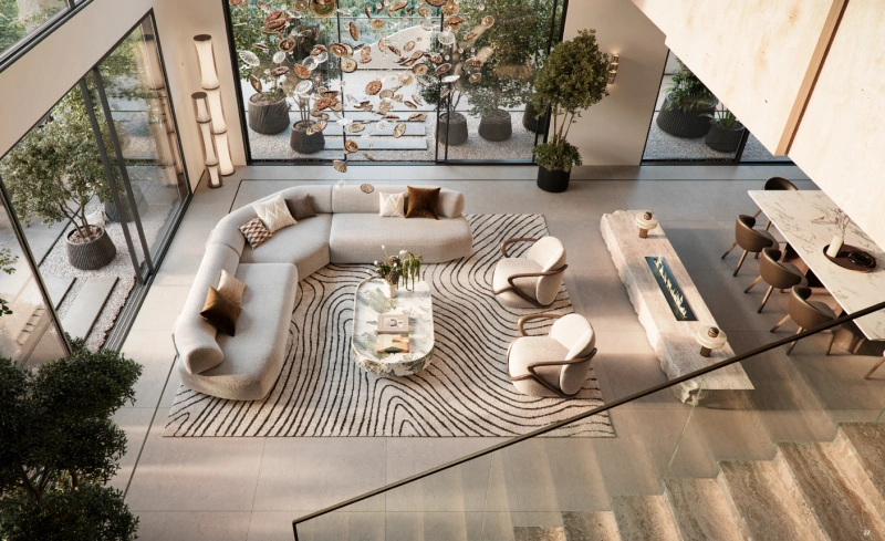 Luxuriöses Strandapartment mit zwei Schlafzimmern - Eleganz und Meerblick vereint!