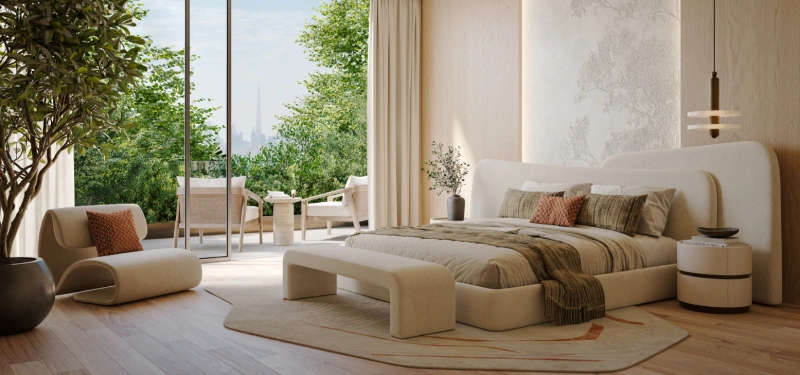 Luxuriöses Strandapartment mit zwei Schlafzimmern - Eleganz und Meerblick vereint!