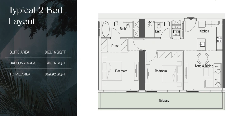 Moderne 2-Zimmer-Wohnung in erstaunlicher Gemeinschaft
